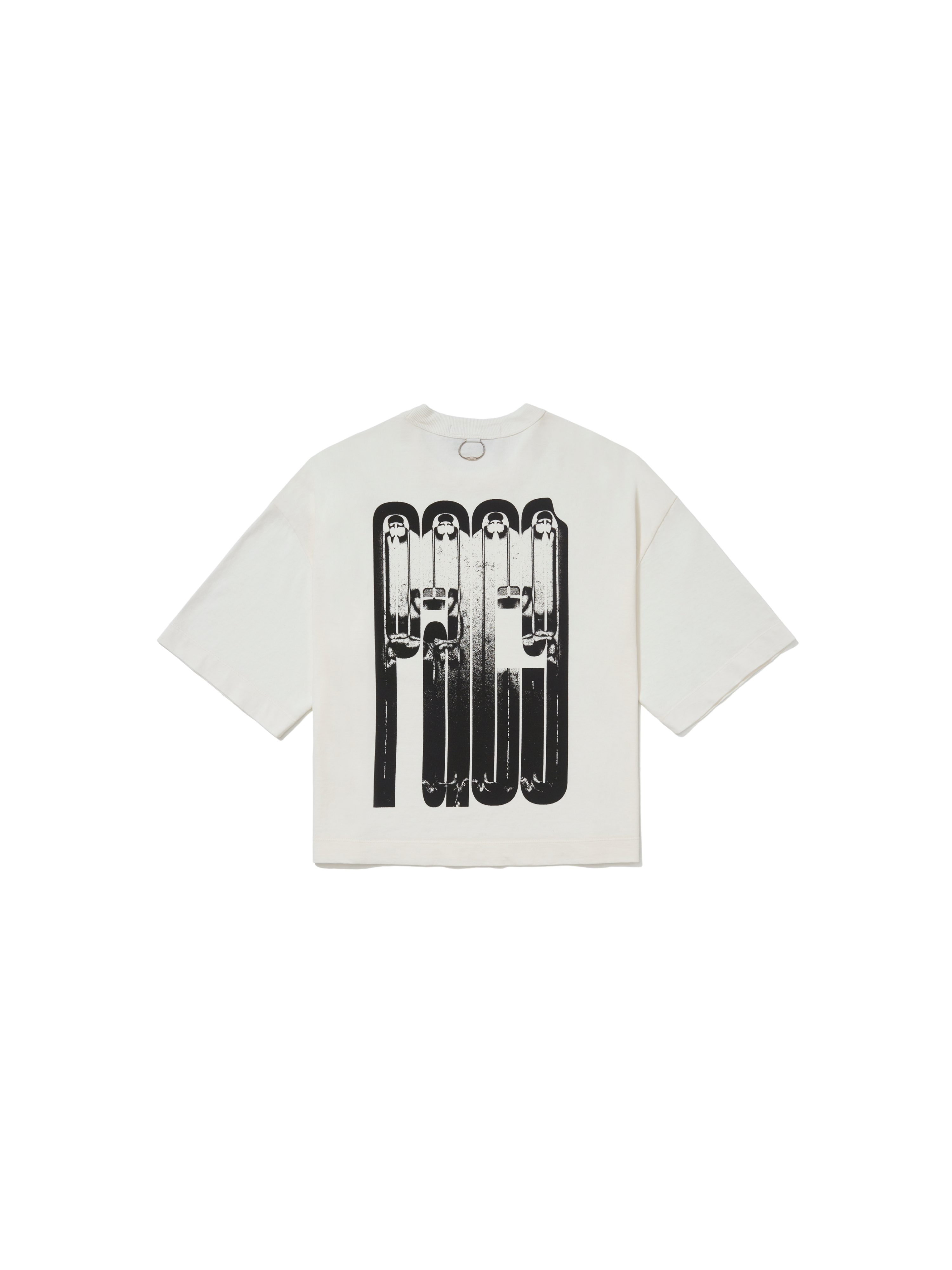 Iridium Over Boxy Tee "Off White"